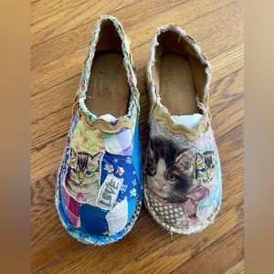 Magnolia Pearl Vintage American Quilt Caravan Shoes Size 37 NWTNW